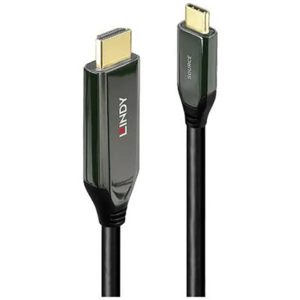 Image of Lindy 2m USB Type C to HDMI 8K60 Adapter Cable