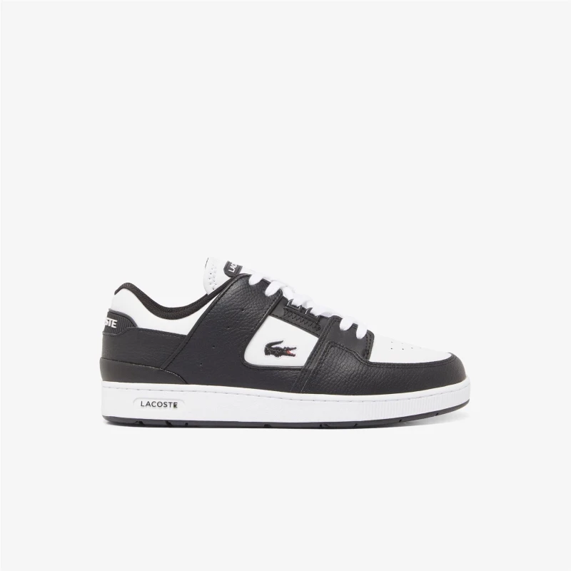 Image of Lacoste Court Cage Trainers Black-White male UK 8
