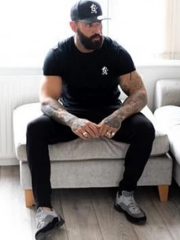 Image of Gym King Basis Origin T-Shirt - Black