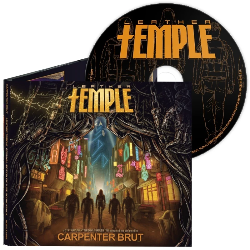 Image of Leather Temple CD / Album Digipak