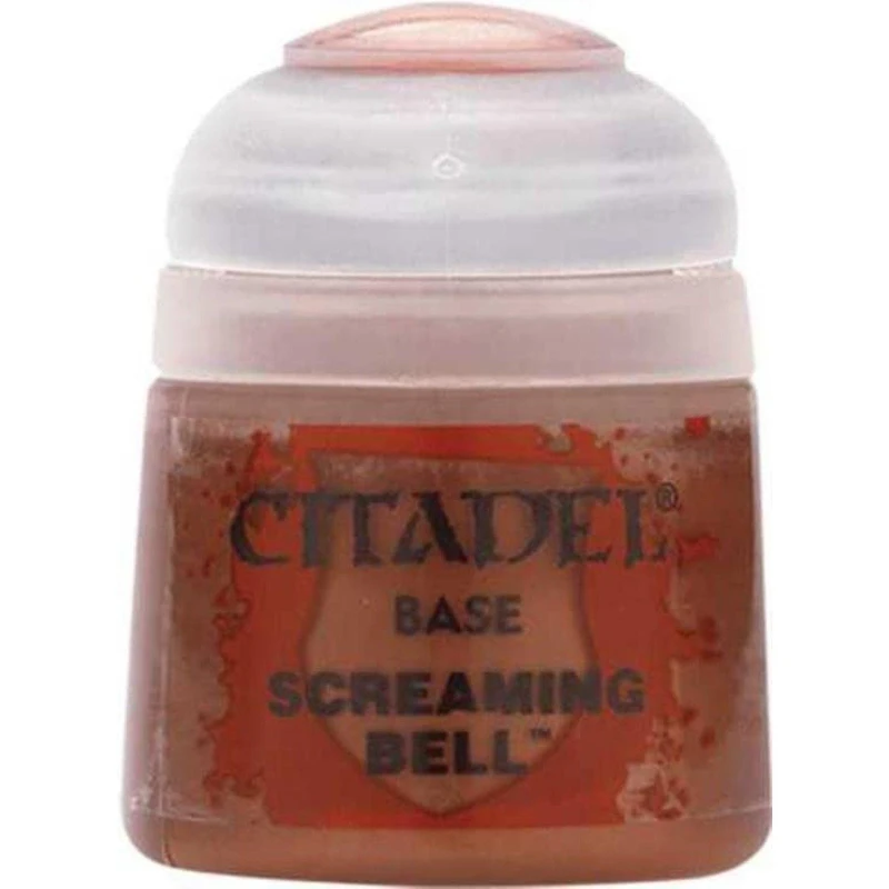 Image of Citadel Games Workshop Colour Base: Screaming Bell (12ml) Paint Multi