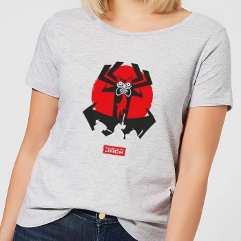 Image of Samurai Jack AKU Womens T-Shirt - Grey - 4XL