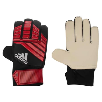 Image of adidas Predator Goalkeeper Gloves Junior - Black/Red/Wht