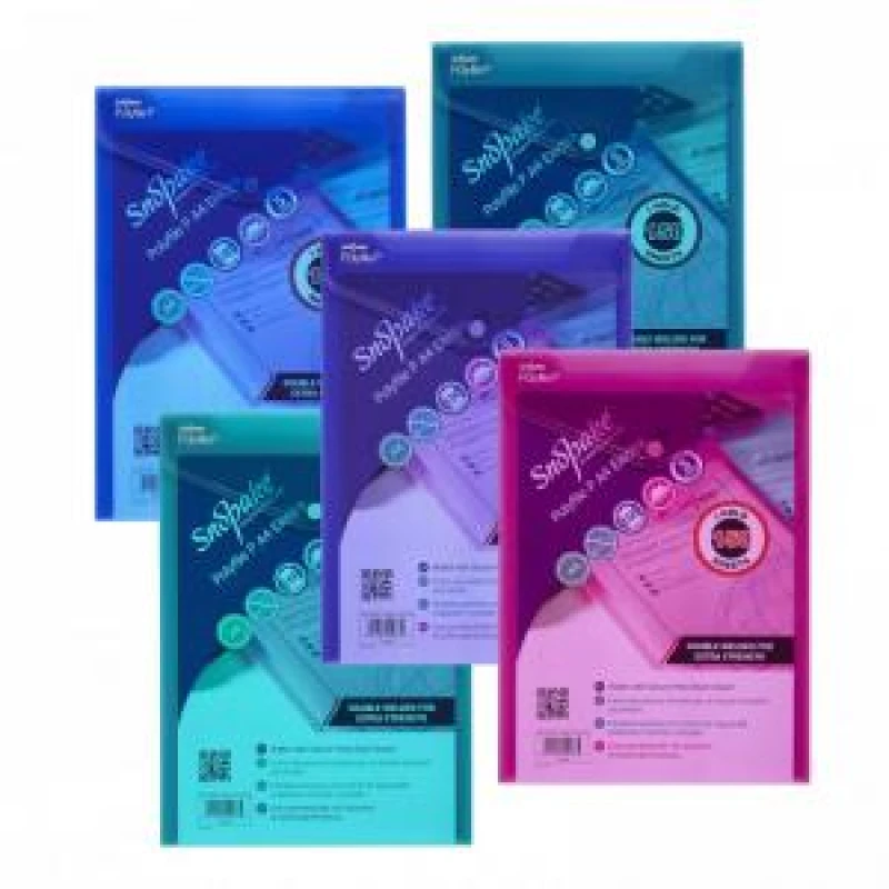 Image of Polyfile P A4 Electra Assorted- 5 Files 13266 CTST13266