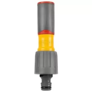 Image of Hozelock 3-in-1 Nozzle Plus, in Yellow and Grey
