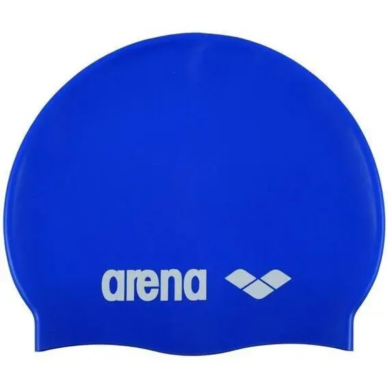 Image of Kids' Silicone Swimming Cap Arena Classic Bleu Unisex TU