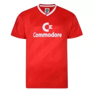Image of Bayern Commodore 1986 trikot Retro Football shirt