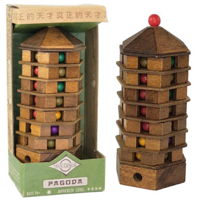 Image of Paul Lamond Games True Genius Chinese Pagoda - Brand New And Sealed