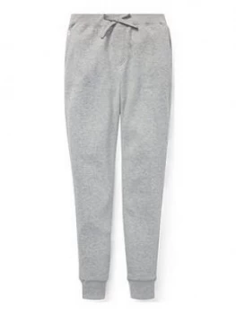 Image of Ralph Lauren Girls Classic Slim Leg Cuffed Jogger - Grey