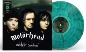 Image of Motorhead Overnight Sensation - Green Smoke Vinyl - Sealed 2021 UK vinyl LP BMGCAT364CLP