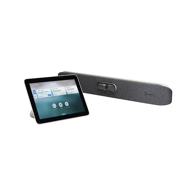 Image of POLY Studio X30 TC8 video conferencing system Video collaboration bar