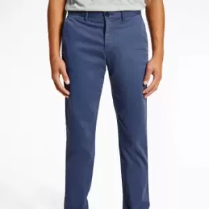 Image of Tommy Hilfiger Mens Denton Th Flex Satin Chino Gmd - Light Blue - W30