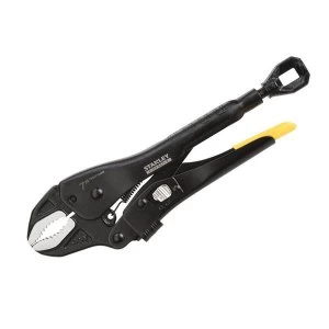 Image of Stanley Tools FatMax Curved Jaw Lockgrip Pliers 180mm