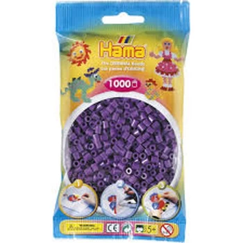 Image of Hama - 1000 Beads in Bag (Purple)
