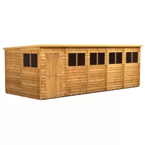 Image of Power 20x8 Overlap Pent Shed