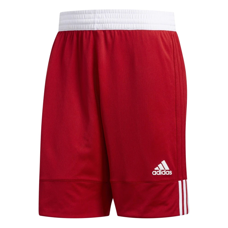 Image of adidas Mens 3G Spped Reversible Shorts Red/White male L