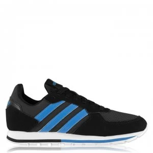 Image of adidas 8K Nubuck Trainers Mens - Blk/DkGrey/Blue