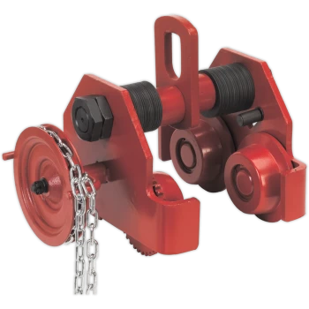 Image of Sealey RSJ Geared Beam Trolley 3 Tonne