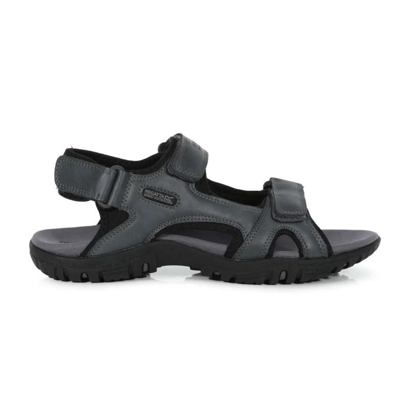 Image of Regatta Regatta Men Haris Lightweight Walking Sandals in Grey Size: 9 Grey 9 Male 5059404145881