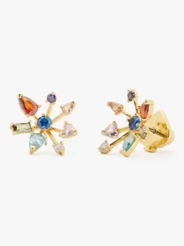 Image of Kate Spade Firework Floral Stud Earrings, Multi, One Size