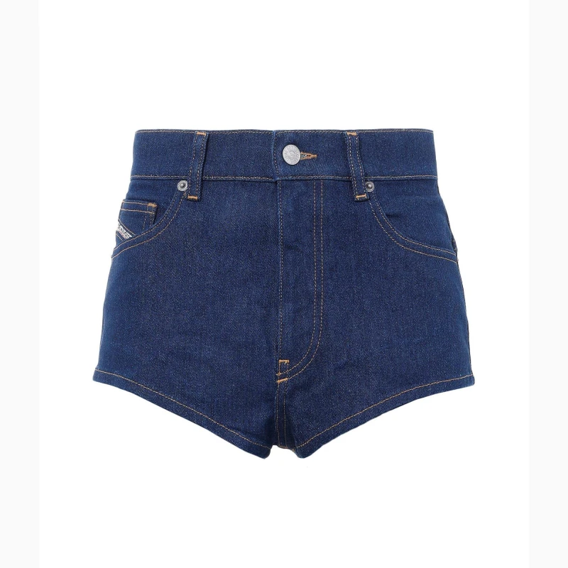 Image of Diesel De-Lunar Shorts Blue female 23 inch