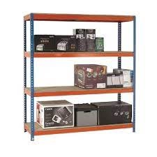 Image of Slingsby VFM OrangeZinc Heavy Duty Painted Shelving Unit 379221