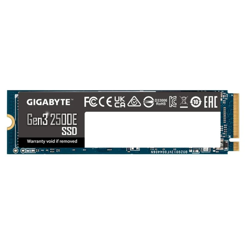 Image of Gigabyte Gen3 2500E SSD 2TB M.2 PCI Express 3.0 3D NAND NVMe