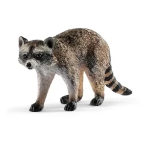 Image of SCHLEICH Wild Life Raccoon Toy Figure, 3 to 8 Years (14828)