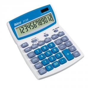 Image of Rexel Ibico 212X Desktop Calculator Blister Pack