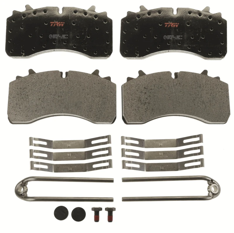 Image of TRW GDB5094 Brake pad set prepared for wear warning indicator Brake Pad Set,disc brake (402)