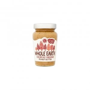 Image of Whole Earth Peanut Butter - Organic Crunchy 340g