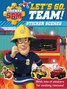 Image of Fireman Sam: Let's Go, Team! Sticker Scenes