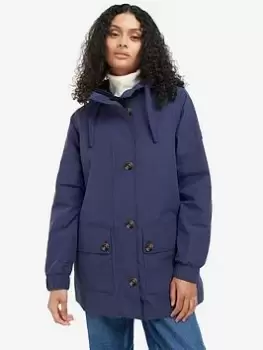 Image of Barbour Somalia Waterproof Jacket - Blue Size 12, Women
