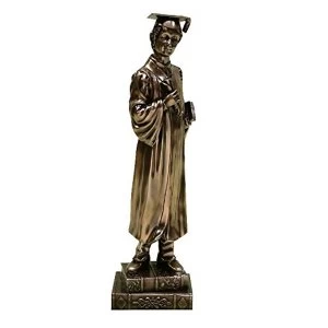 Image of Bronze Graduation Figurine - Boy