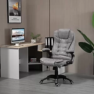 Image of Vinsetto Ergonomic Office Chair Microfiber Grey