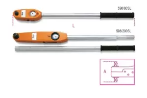 Image of Beta Tools 596/200SL Direct Read Torque Wrench (RH/LH) 1" D 200-2000Nm 005980022