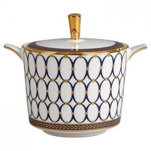 Image of Wedgwood Renaissance gold sugar box Gold