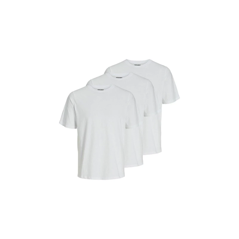 Image of Jack and Jones Under Tee 3 Pack White male XL