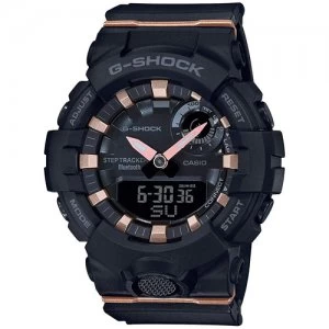 Image of Casio G-SHOCK G-SQUAD Analog-Digital Watch GMA-B800-1A - Black/Rose Gold