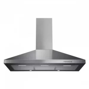 Image of CDA ECH91SS 90cm Chimney Cooker Hood