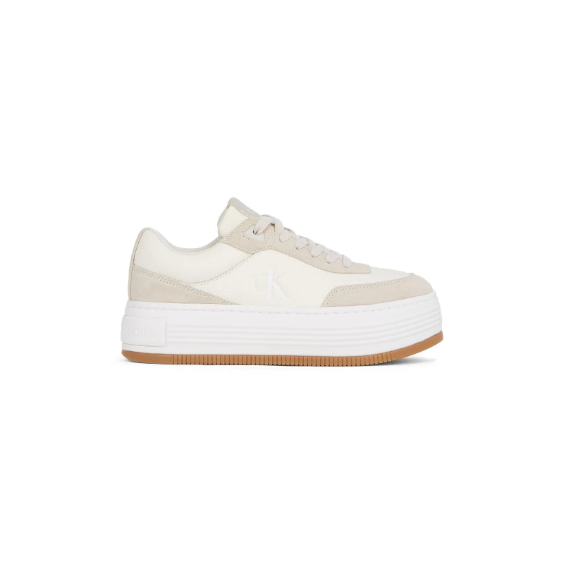 Image of Calvin Klein Jeans FLATF LOW LACE TUMB LTH - Cream Cream 6