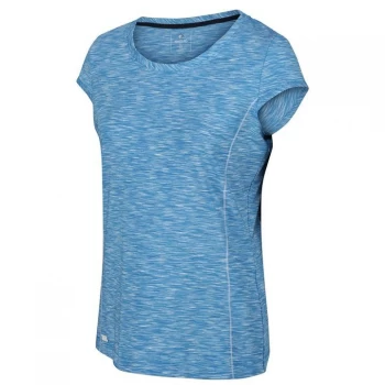 Image of Regatta Womens Hyperdimension T-Shirt - Blue Aster
