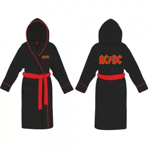 Image of AC/DC - Logo Unisex Bathrobe - Black