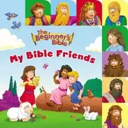 Image of beginners bible my bible friends a point and learn tabbed board book