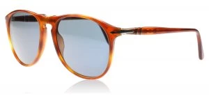 Image of Persol PO9649S Sunglasses Orange Tortoise 96/56 55mm