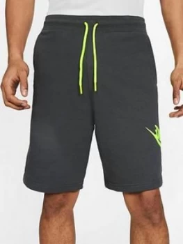 Image of Nike Sportswear Festival French Terry Shorts - Dark Grey Size M Men