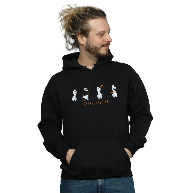 Image of Disney Men Frozen 2 Olaf Shape-Shifter Hoodie in Black Size: Small Black S Male 5059400218626