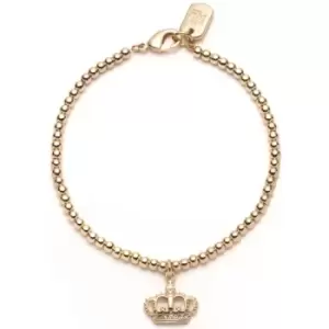Image of Ladies Lauren Ralph Lauren Charming Bracelets Crown Charm