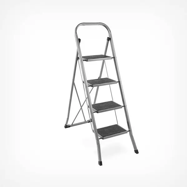 Image of VONHAUS Vonhaus - 4 Step Ladder - Anti Slip Feet, Foldable, Easy to Store Step Ladder, 150KG Max Capacity - Premium Quality Step Ladder for diy and Ga