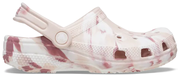 Image of Crocs Kids Classic Marbled Clogs Quartz / Multi J3